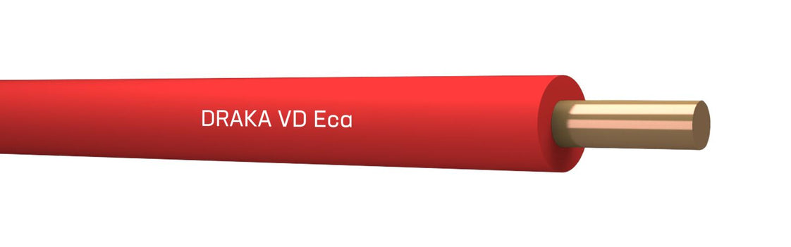Draka VD Installationskabel - 829009D3 [100 Meter] - Leiternennquerschnitt: 1.5 mm2