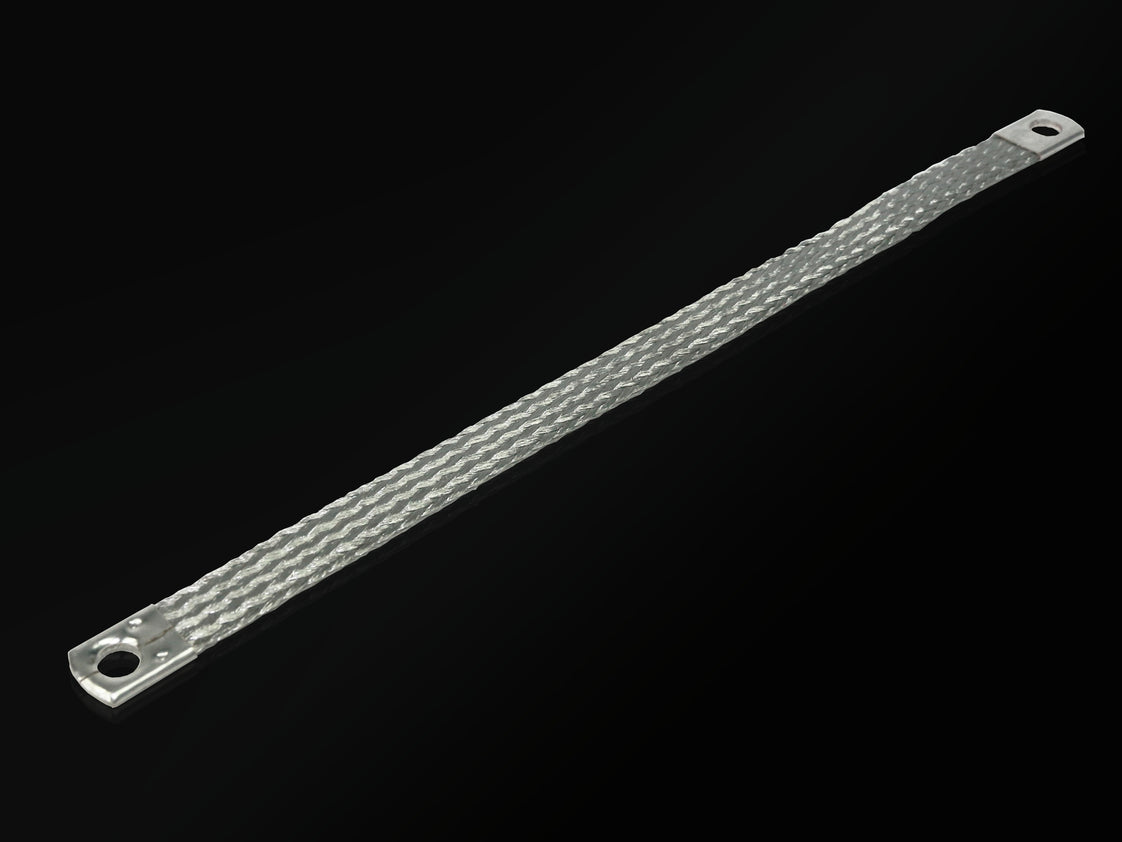 EMC Erdungsgeflecht M8 16mm² 300mm Verzinnter Kupfer - 2412316 [10 Stück]