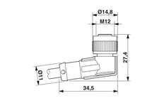 Phoenix Contact Sensor-/Aktor-Kabel mit Stecker - 1681389