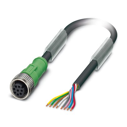 8-Pin M12 Sensorschnur 10M Mit Geradem Stecker - 1520372