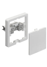 ABL 2506110 Flachgerät Anschlusskasten Klauenhalterung Weiß - 2506-110 [10 Stück]
