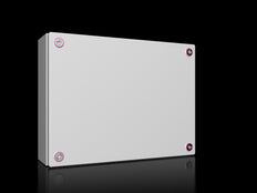Rittal KX Stahl Anschlussdose 400x400x120mm RAL7035 - 1511000