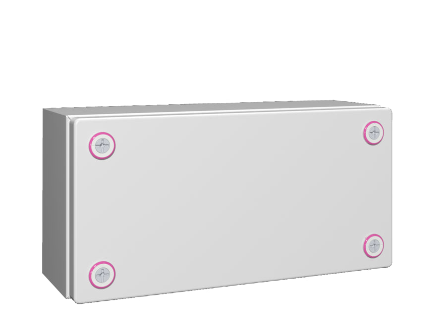 Rittal KX Stahl Anschlussdose 300x150x120mm RAL7035 - 1501000