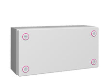 Rittal KX Stahl Anschlussdose 300x150x120mm RAL7035 - 1501000