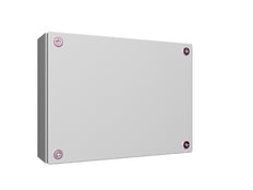 Rittal KX Stahl Anschlussdose 400x400x120mm RAL7035 - 1511000
