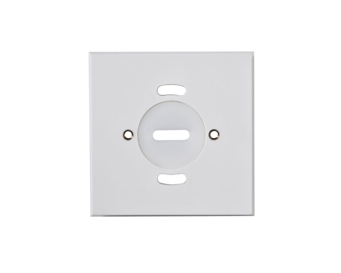 Martin Kaiser Montageplatte Vierkant mit Messing Buchse und Unterlegscheibe - 828/kws [30 Stück]