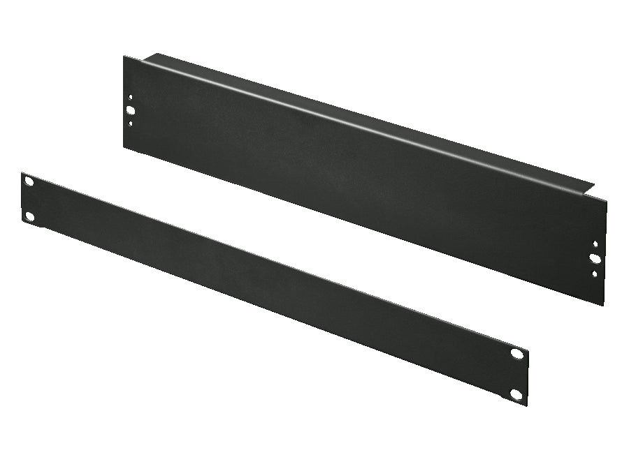Rittal 2U 19-Zoll Blindplatte Schwarz RAL9005 - 7152005 [2 Stück]