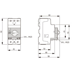 Eaton PKZM0 Motorschutzschalter 0.1-0.16A - 072730