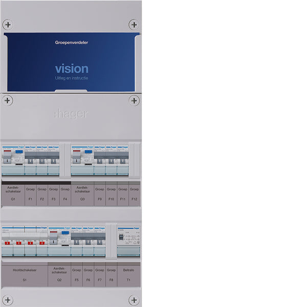 Hager VISION Einbauschrank - VKG333L-T