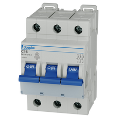 Doepke DLS 6I C16 3-Poliger 10kA Schutzschalter - 09916293