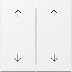 Gira System 55 Doppelwippschalter Mit Pfeilsymbolen - 329703