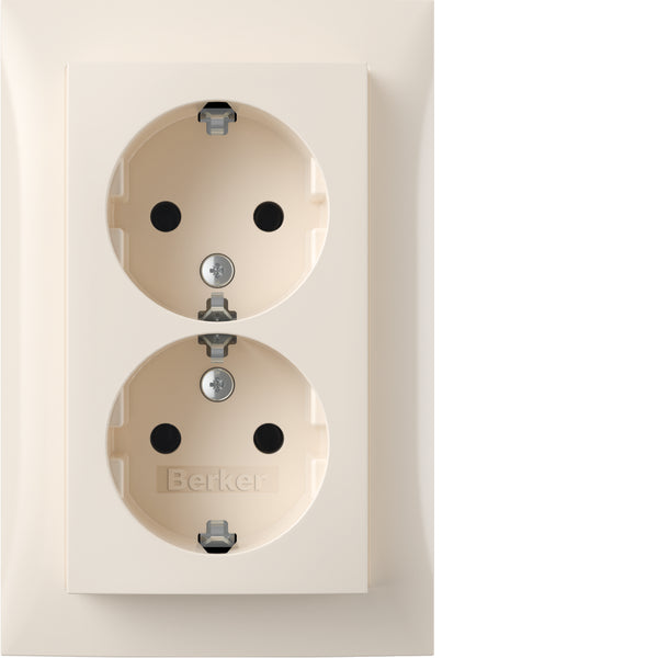 Hager Berker S.1 Wandsteckdose (WCD-Schaltgerät) (Europäische Steckdose) - 47748982