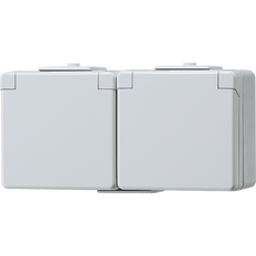 Jung WG600 Wandsteckdosenbox (WCD-Schaltanlage) (Europäische Steckdose) - 622NW
