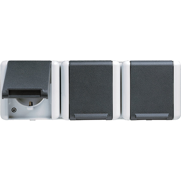 Jung WG800 Wandsteckdosenbox (WCD-Schaltanlage) (Europäische Steckdose) - 8230W