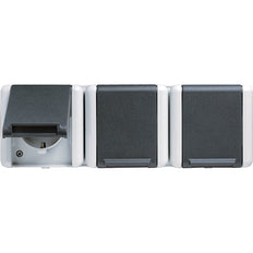 Jung WG800 Wandsteckdosenbox (WCD-Schaltanlage) (Europäische Steckdose) - 8230W