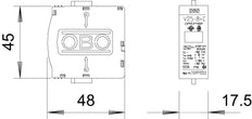 OBO CombiController V25 Überspannungsschutz 280V - 5097053