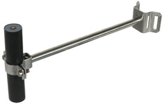 HVI Ex P240 rostfreier Stahl Leiterhalter D27mm 240mm mit Halterung - 275455 [10 Stück]