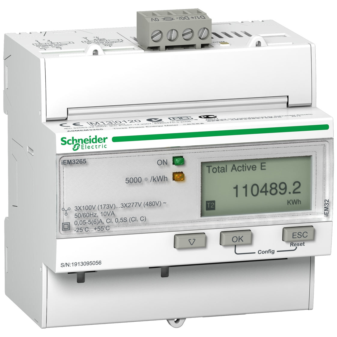 Schneider Electric Acti 9 Elektrizitätszähler - A9MEM3265