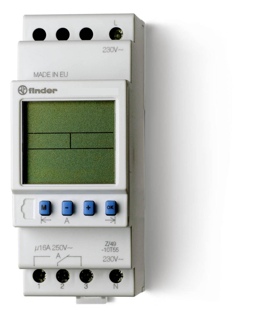 Finder Digitaler Wochenschalter 16A 12V - 12.21.0.012.0000