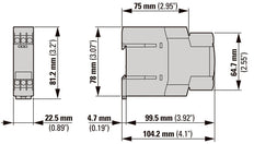 Eaton Multifunktionales Elektronisches Zeitrelais ETR4-69-A - 031891