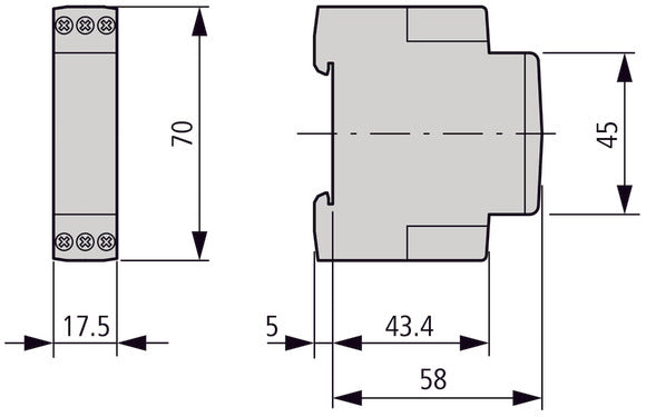 Eaton ETR2-11 Elektronisches Zeitrelais 24-240V AC/DC - 262684