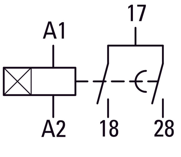 Eaton ETR4-51-W Stern-Dreieck Timer Relais 400VAC - 031885