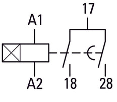 Eaton ETR4-51-W Stern-Dreieck Timer Relais 400VAC - 031885