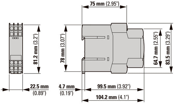 Eaton Multifunktionales Elektronisches Zeitrelais ETR4-70-A - 031888