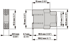 Eaton Multifunktionales Elektronisches Zeitrelais ETR4-70-A - 031888