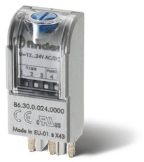 Finder 86.30 Multifunktions-Timer-Modul 12-24V AC/DC - 86.30.0.024.0000