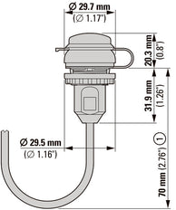 Usb 3.0 Typ A Durchführungs-Kabel 1.5M - 147543