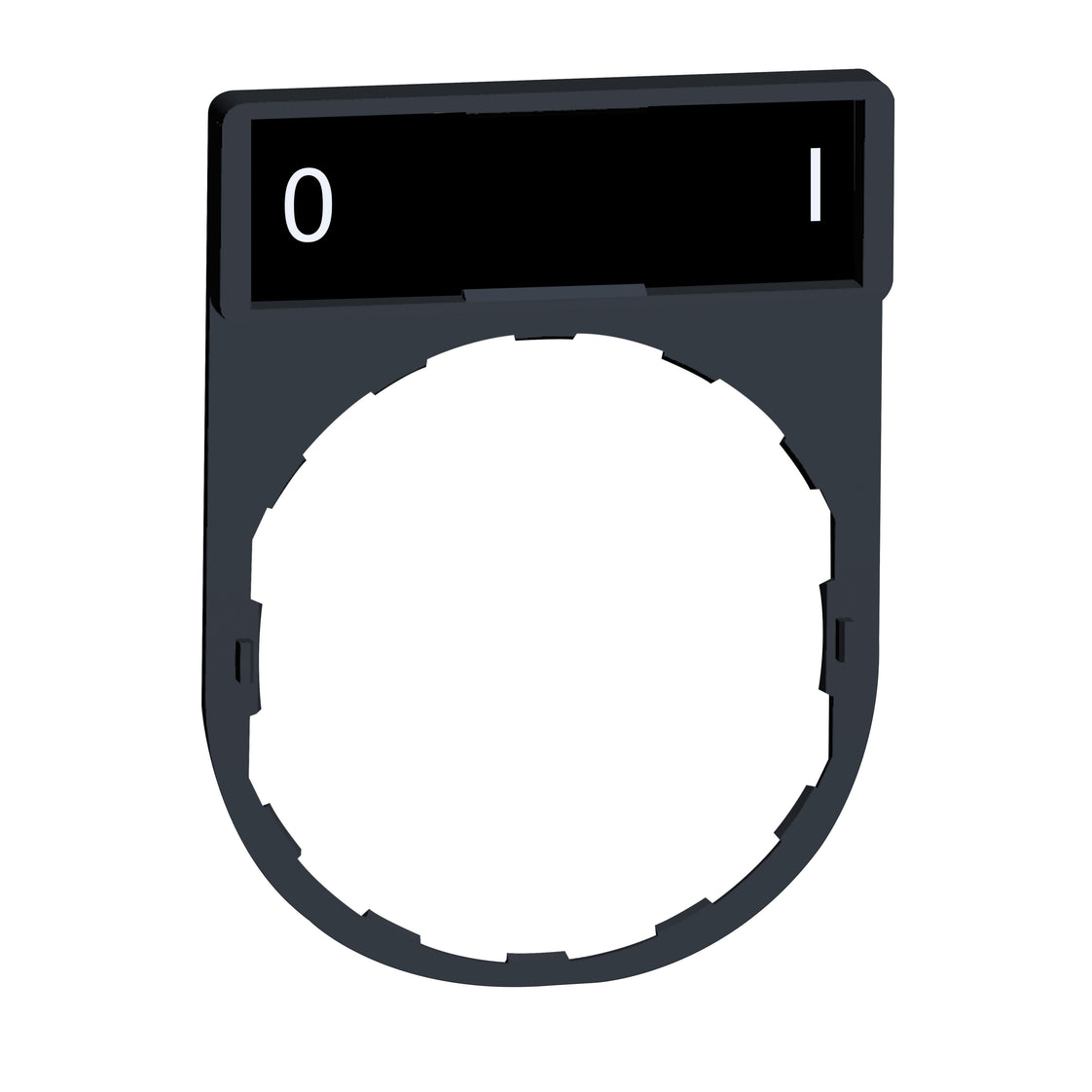 Schneider Electric Harmony XB4 XB5 O-I Legende Plattenhalter - ZBY2178 [5 Stück]