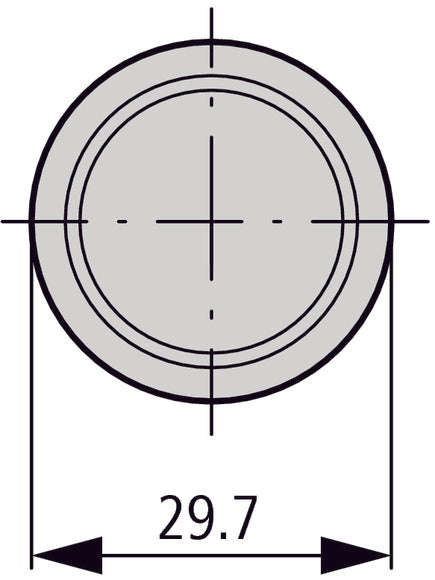 Eaton M22 Schlüsselbetriebs-Schalter 2 Positionen IP66 - 216517