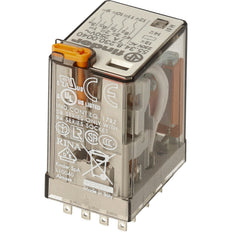 Finder 55.34 Industrielles Relais 4CO 7A 230VAC Mit Testtaste - 55.34.8.230.0040