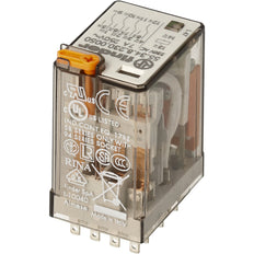 Finder 4CO Mini Industrielles Relais 7A 230V AC Mit LED-Test - 55.34.8.230.0050