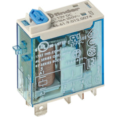 Finder Industrie Relais 16A 12VDC Einpolig LED Test - 46.61.9.012.0074