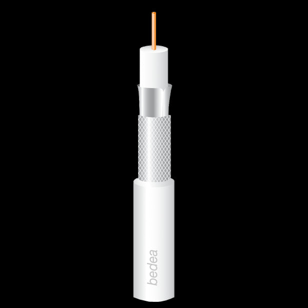 Bedea TELASS Koaxialkabel - 801075 [500 Meter]