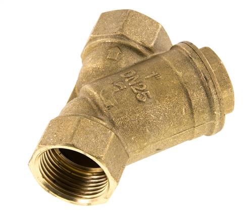 G1'' Y-Filter 0.2mm Messing NBR 20bar