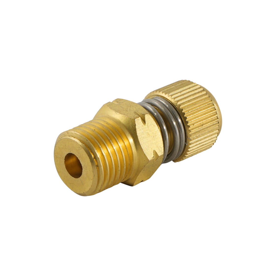 R3/8" Messing-Drosselventil mit Schalldämpfer Kompakt