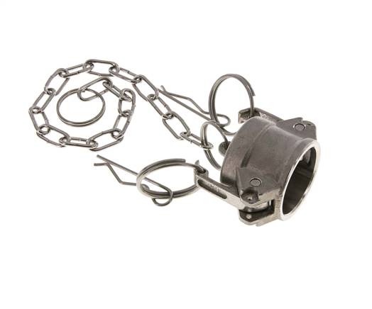 Camlock DN 25 (1'') Edelstahl-Kupplungsendkappe Typ DC MIL-C-27487