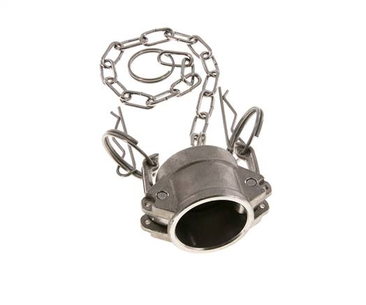 Camlock DN 25 (1'') Edelstahl-Kupplungsendkappe Typ DC MIL-C-27487