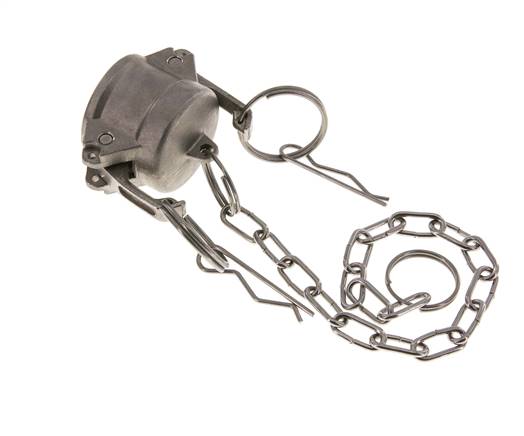 Camlock DN 25 (1'') Edelstahl-Kupplungsendkappe Typ DC MIL-C-27487