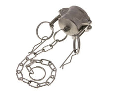 Camlock DN 25 (1'') Edelstahl-Kupplungsendkappe Typ DC MIL-C-27487