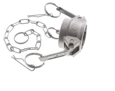 Camlock DN 32 (1 1/4'') Edelstahl-Kupplungsendkappe Typ DC MIL-C-27487