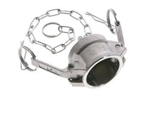 Camlock DN 32 (1 1/4'') Edelstahl-Kupplungsendkappe Typ DC MIL-C-27487