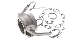 Camlock DN 32 (1 1/4'') Edelstahl-Kupplungsendkappe Typ DC MIL-C-27487