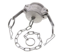 Camlock DN 32 (1 1/4'') Edelstahl-Kupplungsendkappe Typ DC MIL-C-27487