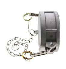 Camlock DN 90 (4'') Aluminium-Kupplungsendkappe Typ DC MIL-C-27487