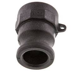 Camlock DN 25 (1'') Polypropylen-Kupplung Rp 1'' Innengewinde Typ A MIL-C-27487 [2 Stück]
