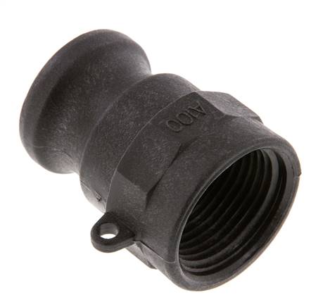 Camlock DN 25 (1'') Polypropylen-Kupplung Rp 1'' Innengewinde Typ A MIL-C-27487 [2 Stück]